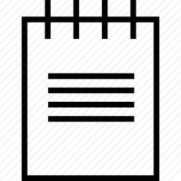 带线记事本