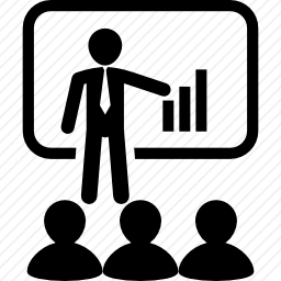 商人讨论商业报告