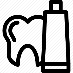 牙齿轮廓和