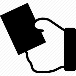 手持信用卡