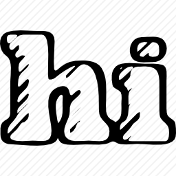 高清素描标志轮廓
