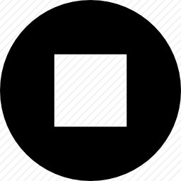 圆中的正方形符号