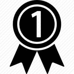 一号缎带上的奖章