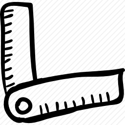 <em>直尺</em>柔性手绘施工工具