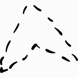 折线导航箭头
