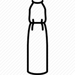 长袖无袖连衣裙
