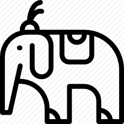 马戏团大象