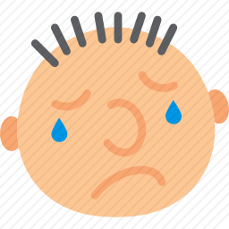 哭