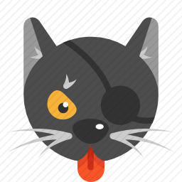 黑色的猫