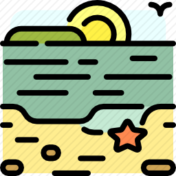 海滩