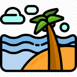 海滩