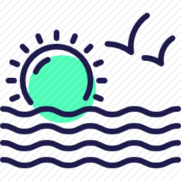海滩