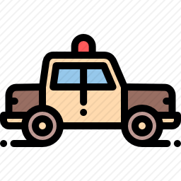 警车