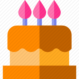 <em>生日蛋糕</em>