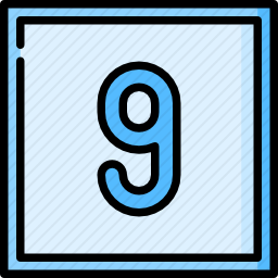 九