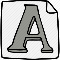 字体