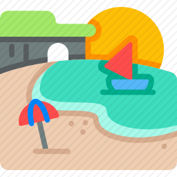 海滩
