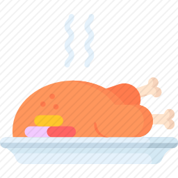 烤鸡肉