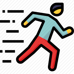 <em>奔跑</em>的人
