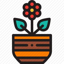 <em>花</em>