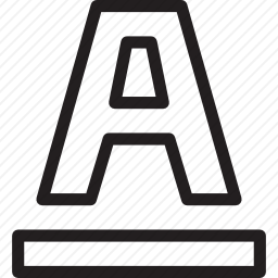 字体