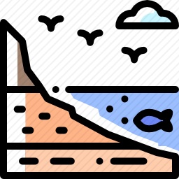 岸