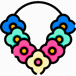花项链