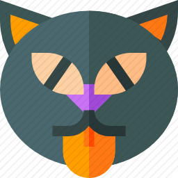 黑色的猫