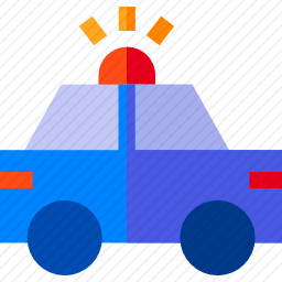 警车