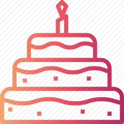 <em>生日蛋糕</em>