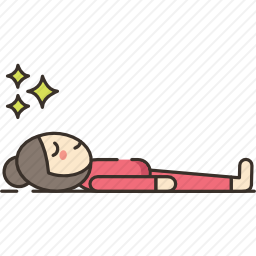 躺