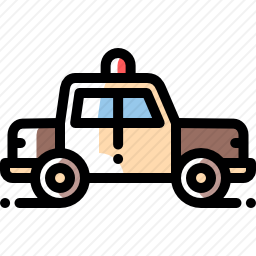 警车