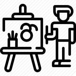 <em>画家</em>