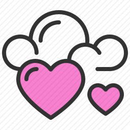 <em>天空</em>心形