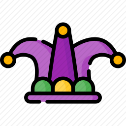 <em>小丑</em>帽子