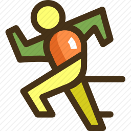 跑步