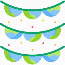<em>彩旗</em>