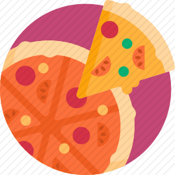 <em>披萨</em>
