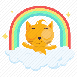 冥想的猫咪