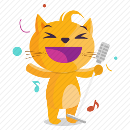 唱歌的猫咪