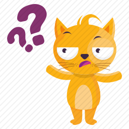 疑惑的猫咪