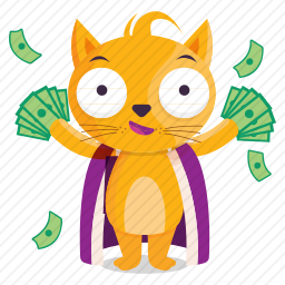 有钱的猫咪