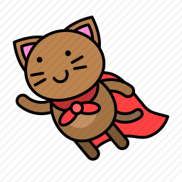 英雄猫咪