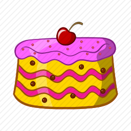 <em>生日蛋糕</em>