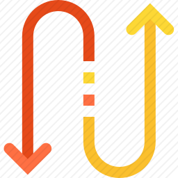向上