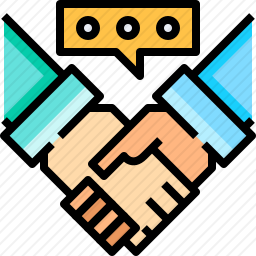 <em>握手</em>