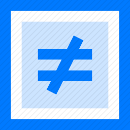 <em>不</em><em>等于</em>