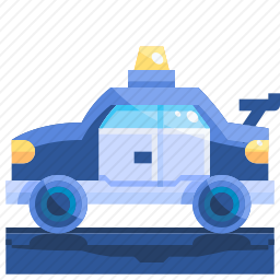 警车