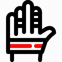 手