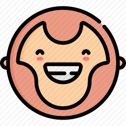 咧着嘴<em>笑</em>